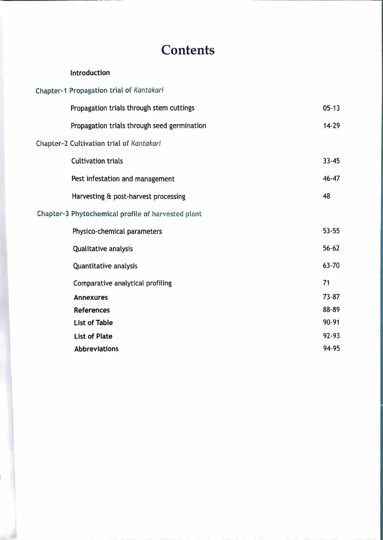 Agro Techniques of Selected Medicinal Plants- Kantakari Solanum Virgninuam L. (Vol-l) - Image 3
